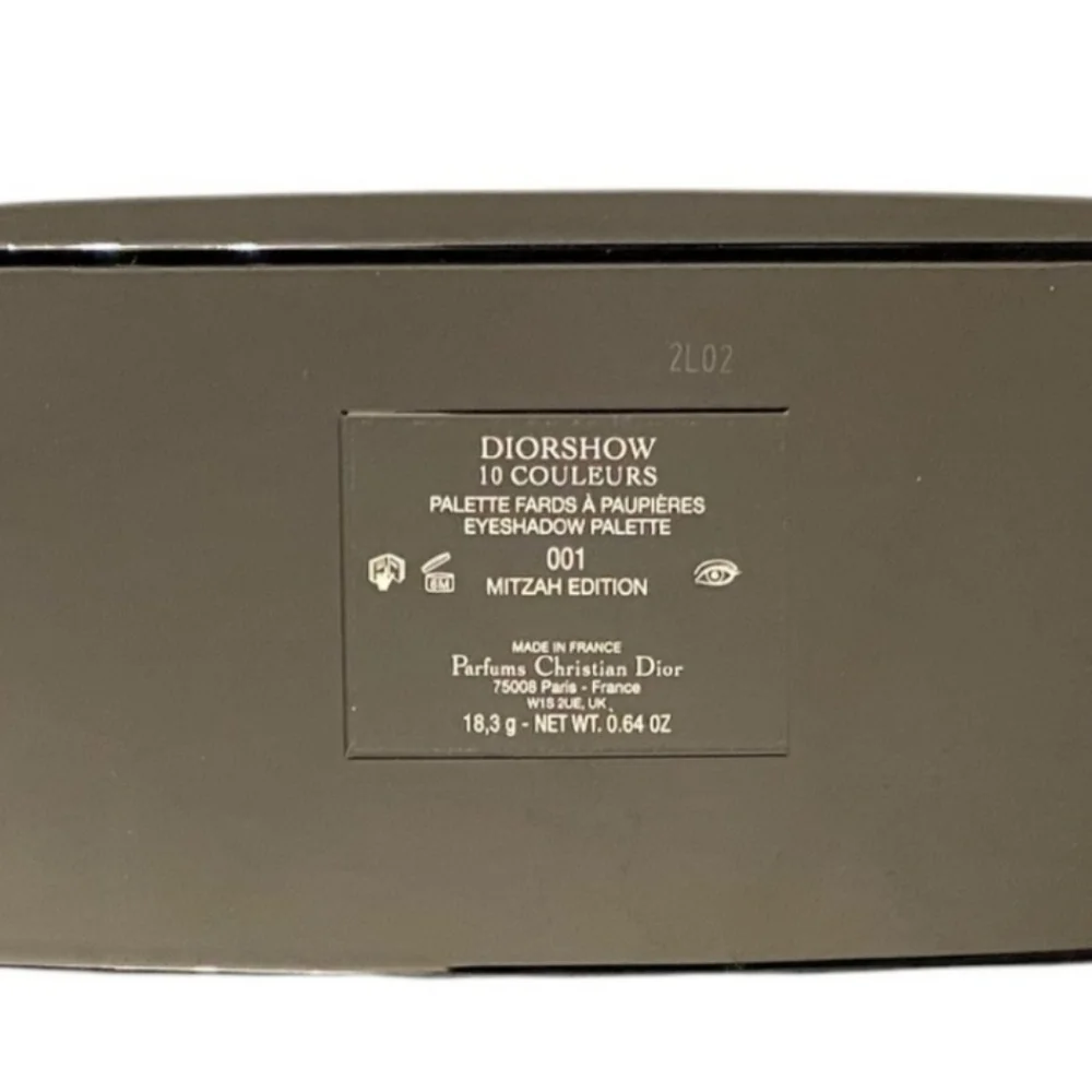 Christian Dior Show 10 Couleurs Mitzah Eyeshadow Palette #001 Limited e…